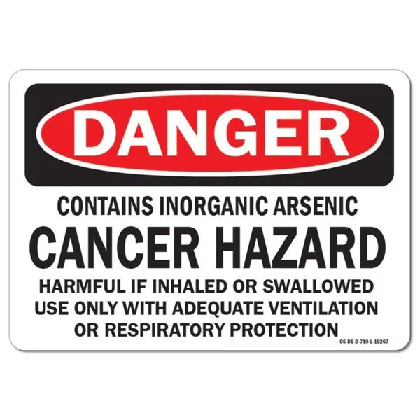 Safety Sign, OSHA Danger, 12